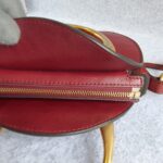 Chloe Pixie Maroon Leather with Gold Hardware #OOLE-1 - Image 10