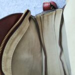 Chloe Pixie Maroon Leather with Gold Hardware #OOLE-1 - Image 20