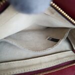 Chloe Pixie Maroon Leather with Gold Hardware #OOLE-1 - Image 24