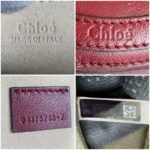 Chloe Pixie Maroon Leather with Gold Hardware #OOLE-1 - Image 17