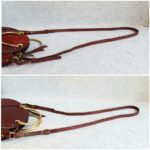 Chloe Pixie Maroon Leather with Gold Hardware #OOLE-1 - Image 16