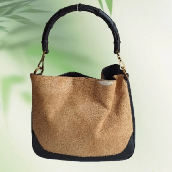 Gucci Hobo Brownblack Pony Hair with Leather and Gold Hardware Bag #RCTO-2