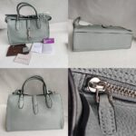 Gucci Jackie 2way Bag Grey Calf Leather with Silver Hardware #RCYE-2 - Image 2