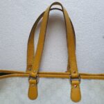 Gucci Tote Yellow/White Canvas with Leather and Gold Hardware #GULYT-4 - Image 19
