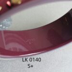 LV Bangle Resin Gold Tone Monogram Inclusion Bangle #RUUS-113 - Image 6