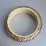 LV Bangle Resin Gold Tone Monogram Inclusion Bangle #RUUS-114 - Image 11