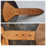 LV Ｍontsouris Vintage Backpack Brown Monogram Canvas with Leather and Gold Hardware #GULKK-1 - Image 20