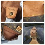 LV Ｍontsouris Vintage Backpack Brown Monogram Canvas with Leather and Gold Hardware #GULKK-1 - Image 21