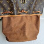 LV Ｍontsouris Vintage Backpack Brown Monogram Canvas with Leather and Gold Hardware #GULKK-1 - Image 31