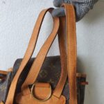 LV Ｍontsouris Vintage Backpack Brown Monogram Canvas with Leather and Gold Hardware #GULKK-1 - Image 25