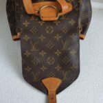 LV Ｍontsouris Vintage Backpack Brown Monogram Canvas with Leather and Gold Hardware #GULKK-1 - Image 18