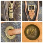 LV Ｍontsouris Vintage Backpack Brown Monogram Canvas with Leather and Gold Hardware #GULKK-1 - Image 17