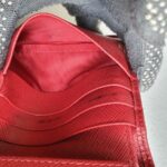 Prada Wallet Red Saffiano Leather with Gold Hardware #RCOS-7 - Image 22