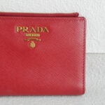 Prada Wallet Red Saffiano Leather with Gold Hardware #RCOS-7 - Image 6
