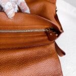 Salvatore Ferragamo Sofia 2way Bag Brown Calfskin with Silver Hardware #RCKS-1 - Image 20