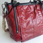 Tods G-Line Bag Dark Red Coated Canvas/Leather and Silver Hardware #RUOY-3 - Image 7