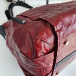 Tods G-Line Bag Dark Red Coated Canvas/Leather and Silver Hardware #RUOY-3 - Image 12