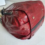 Tods G-Line Bag Dark Red Coated Canvas/Leather and Silver Hardware #RUOY-3 - Image 17