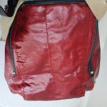 Tods G-Line Bag Dark Red Coated Canvas/Leather and Silver Hardware #RUOY-3 - Image 6