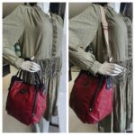 Tods G-Line Bag Dark Red Coated Canvas/Leather and Silver Hardware #RUOY-3 - Image 35