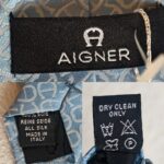 Aigner Silk Tie #RUCK-187 - Image 6