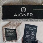 Aigner Silk Tie #RUCK-188 - Image 5