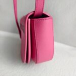 Balenciaga Ville Day XS Crossbody Bag Pink Leather with Gold Hardware #RCRR-3 - Image 4