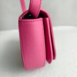 Balenciaga Ville Day XS Crossbody Bag Pink Leather with Gold Hardware #RCRR-3 - Image 5