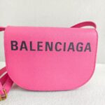 Balenciaga Ville Day XS Crossbody Bag Pink Leather with Gold Hardware #RCRR-3 - Image 2