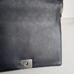 Chanel Boy Large 30cm Black Calf Leather with Ruthenium Hardware #RERL-1 - Image 18