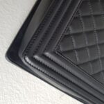 Chanel Boy Large 30cm Black Calf Leather with Ruthenium Hardware #RERL-1 - Image 14