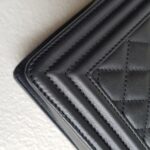 Chanel Boy Large 30cm Black Calf Leather with Ruthenium Hardware #RERL-1 - Image 13