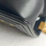 Chanel Boy Medium 25cm Black/brown Calf Leather with Gold Hardware #REOS-1 - Image 14