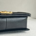 Chanel Boy Medium 25cm Black/brown Calf Leather with Gold Hardware #REOS-1 - Image 11