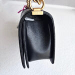 Chanel Boy Medium 25cm Black/brown Calf Leather with Gold Hardware #REOS-1 - Image 9