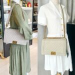 Chanel Boy Medium 28cm Grey Calf Leather with Gold Hardware #RCOS-3 - Image 29