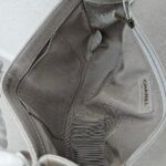 Chanel Boy Medium 28cm Grey Calf Leather with Gold Hardware #RCOS-3 - Image 27