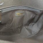 Chanel Boy Medium 28cm Grey Calf Leather with Gold Hardware #RCOS-3 - Image 28