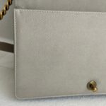 Chanel Boy Medium 28cm Grey Calf Leather with Gold Hardware #RCOS-3 - Image 19