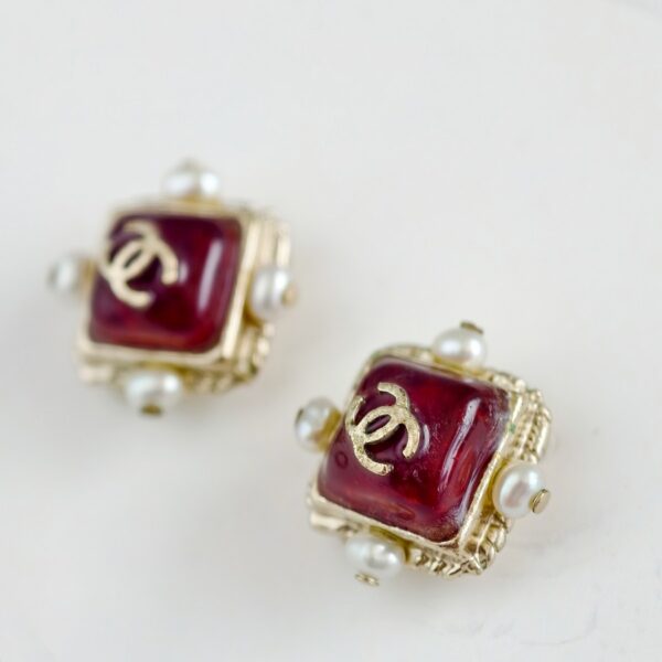 Chanel CC Earrings #RCRO-6
