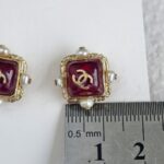 Chanel CC Earrings #RCRO-2 - Image 3
