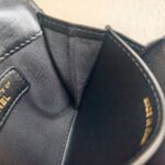 Chanel Card Holder Black Velvet with Leather and Gold Hardware #RCRR-6 - Image 25