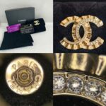 Chanel Card Holder Black Velvet with Leather and Gold Hardware #RCRR-6 - Image 2