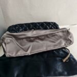 Chanel Flap Bag Navy Blue Satin with Ruthenium Hardware #RCOK-1 - Image 33