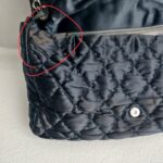 Chanel Flap Bag Navy Blue Satin with Ruthenium Hardware #RCOK-1 - Image 22