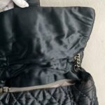 Chanel Flap Bag Navy Blue Satin with Ruthenium Hardware #RCOK-1 - Image 21