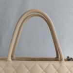 Chanel Medallion Bag Beige Grained Calfskin with Silver Hardware #RCYC-2 - Image 17