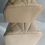 Chanel Medallion Bag Beige Grained Calfskin with Silver Hardware #RCYC-2 - Image 9