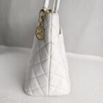 Chanel Medallion Bag White Grained Calfskin with Gold Hardware #RCCK-1 - Image 6