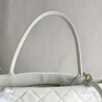 Chanel Medallion Bag White Grained Calfskin with Gold Hardware #RCCK-1 - Image 19